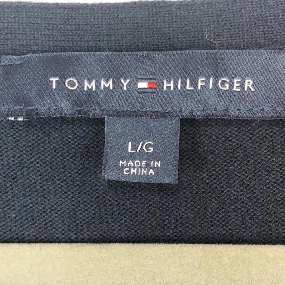Tommy Hilfiger Polka Dot SweaterV Neck All Cotton Pullover [COPY] - Picture 5 of 7